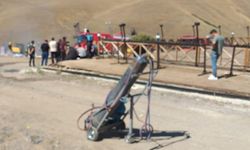Erzurum'da kayak merkezindeki kafeteryada yangın