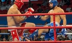 Finalde ayak parmağı kırılan kick boksçu, Dünya Oyunları'ndan gümüş madalya ile döndü