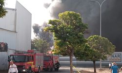Gaziantep'te geri dönüşüm fabrikasında yangın