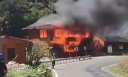 Giresun'da sosyal tesislerde yangın; restoran ile kafe yandı