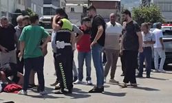 Hafif ticari aracın çarptığı motosikletin sürücüsünün öldüğü kaza kamerada