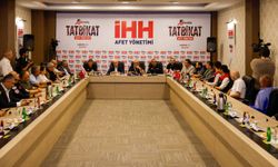 İHH 5'inci Ulusal Afet Yönetimi Tatbikatı basın toplantısı düzenledi