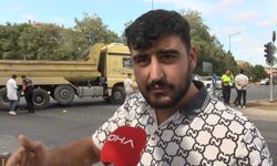 İstanbul- Eyüpsultan'da hafriyat kamyonunun çarptığı kadın ağır yaralandı