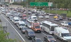 İstanbul - İstanbul’da akşam saatlerinde trafik yoğunluğu yüzde 74'e ulaştı / Görüntü eklendi