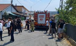 İstanbul - Ümraniye’de kömürlük alev alev yandı