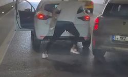 İstanbul - Ümraniye'de tünelde yol verme tartışması kamerada