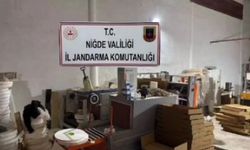 Kaçak sigara operasyonunda 50 milyon TL’lik malzeme ele geçirildi