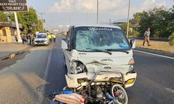 Kamyonetle çarpışan motosikletin sürücüsü öldü