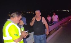 Kargo şirketi kamyonu alev alev yandı