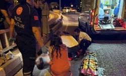 Kaza sırasında başındaki kaskı fırlayan motosiklet sürücüsü öldü