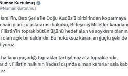 Kurtulmuş: İsrail'in hukuksuz kararını reddediyoruz