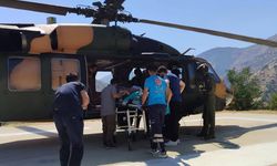 MSB: Hamile kadın, TSK helikopteri ile hastaneye ulaştırıldı