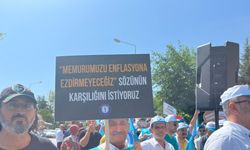 Sağlık-Sen Genel Başkanı Doğan: Biz sadaka değil, hak ettiğimiz ücretleri istiyoruz