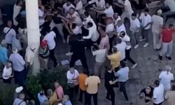 Samsun'da delege seçiminde çıkan kavga kamerada