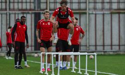 Samsunspor, Panathinaikos maçı hazırlıklarını sürdürdü
