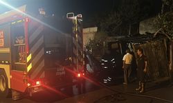 Sivas'ta, tandırın bulunduğu garajda çıkan yangın söndürüldü