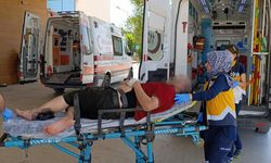 Süs havuzuna düşen alkollü kişiyi polis kurtardı; o anlar kamerada