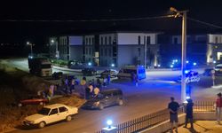 Tartıştığı damadının otomobiliyle kaçarken tarlaya uçtu