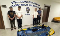 Tekirdağ'da 15 kaçak göçmen ile 2 organizatör yakalandı