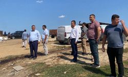 Tekirdağ'da çiftlikte çıkan yangın söndürüldü