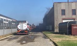 Tekirdağ'da tekstil fabrikasında yangın