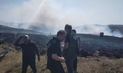 Tokat'ta örtü yangını