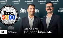 Türk girişimi Grape Law, ‘Inc. 5000' listesinde yer aldığını duyurdu