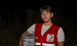 Türk Kızılay’ın orman yangınlarıyla mücadeleye desteği sürüyor