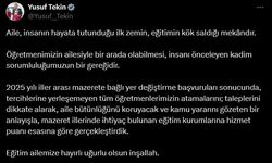 Yer değiştirme başvurusu yapan öğretmenlerin ataması yapıldı