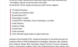 30 ilde 144 mağara ve sığınak imha edildi