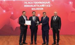 ACA Teknik İnşaat, Türkiye'nin en hızlı büyüyen 100 şirketi arasında yer aldı
