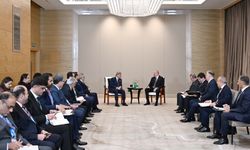 Aliyev ve Şerif, Çin'de bir araya geldi