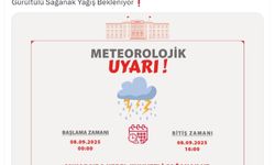 Ankara Valiliği'nden 'sağanak' uyarısı