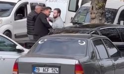 Ankara'da 'yol verme' tartışmasında silahlı tehdit kamerada