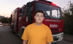 Antalya'da müstakil evdeki yangında çatının çökmesi panik yarattı