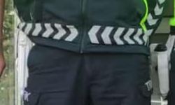 Aort damarı yırtılan trafik polisi, son yolculuğuna uğurlandı