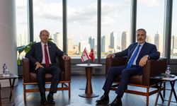 Bakan Fidan, KKTC Cumhurbaşkanı Tatar ile görüştü