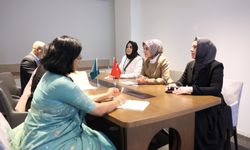 Bakan Göktaş, Bangladeş Kadın ve Çocuk İşleri ve Sosyal Refah Danışmanı Murshid ile görüştü