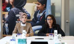 Bakan Göktaş, BM Genel Sekreteri Çocuklara Yönelik Şiddet Özel Temsilcisi M'jid ile bir araya geldi