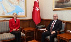 Bakan Güler, İngiltere'nin Ankara Büyükelçisi Morris'i kabul etti
