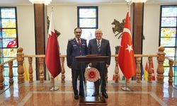 Bakan Güler, Katar Genelkurmay Başkanı Al Mannai'yi kabul etti