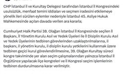 Bakan Tunç: CHP İstanbul Kongresiyle ilgili ara karar ihtiyati tedbir niteliğinde