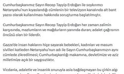 Bakan Tunç: Cumhurbaşkanı Erdoğan ile Netanyahu'nun kıyaslanması hakkında soruşturma başlatıldı