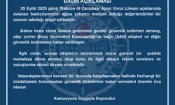 Balıkçıların bulduğu insansız deniz aracı, ekipleri harekete geçirdi (2)