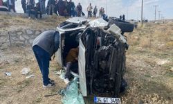 Çorum'da düğün konvoyunda kaza: 2 yaralı
