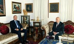 Cumhurbaşkanı Erdoğan, Bahçeli ile bir araya geldi