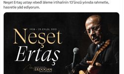 Cumhurbaşkanı Erdoğan: Neşet Ertaş ustayı rahmetle yad ediyorum
