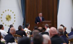 Cumhurbaşkanı Yardımcısı Yılmaz, KKTC'den gelen muhtarları ağırladı