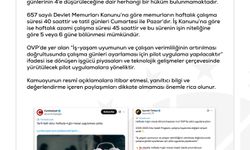 DMM'den haftada 4 gün mesai uygulamasına geçileceği iddialarına yalanlama