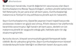 Duran: Cumhurbaşkanımız'ı, Netanyahu ile yan yana anan alt bant yazısı, açık bir hakarettir
